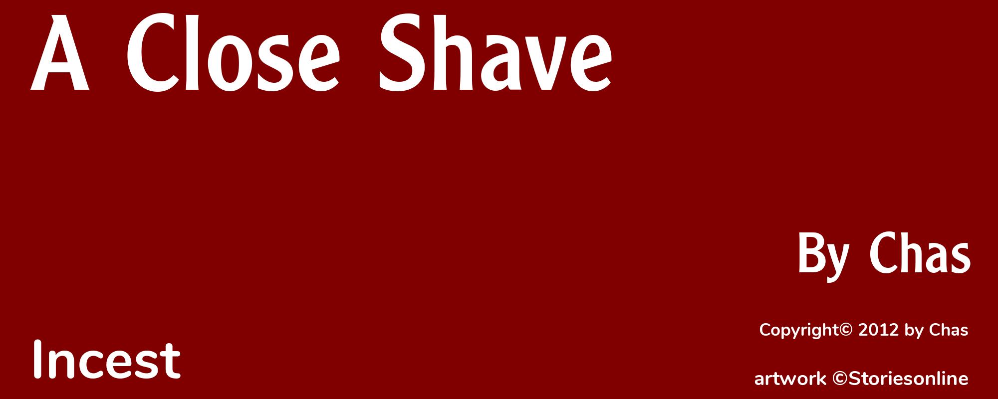 A Close Shave - Cover