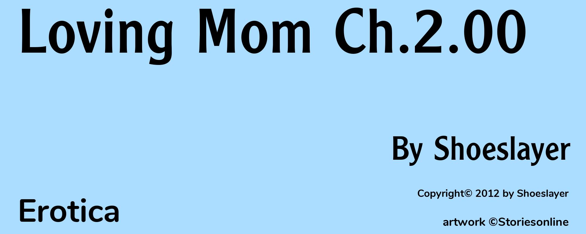 Loving Mom Ch.2.00 - Cover