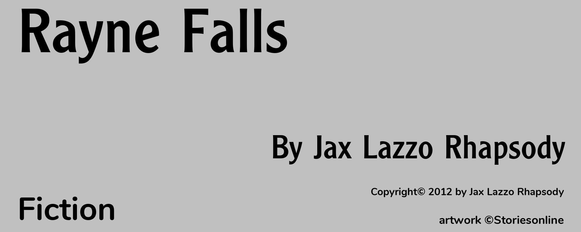 Rayne Falls - Cover