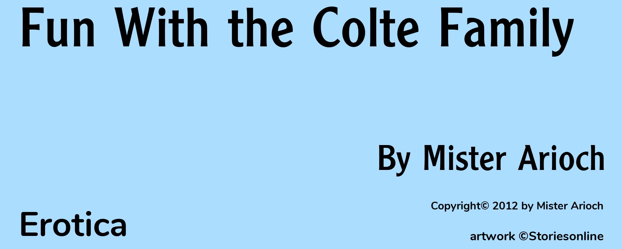 Fun With the Colte Family - Cover