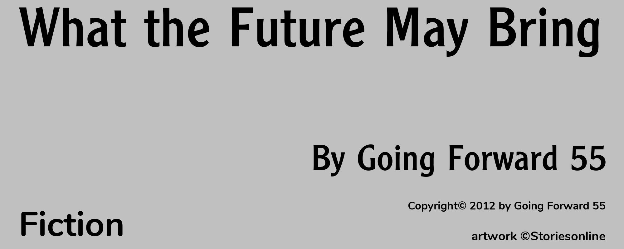 What the Future May Bring - Cover