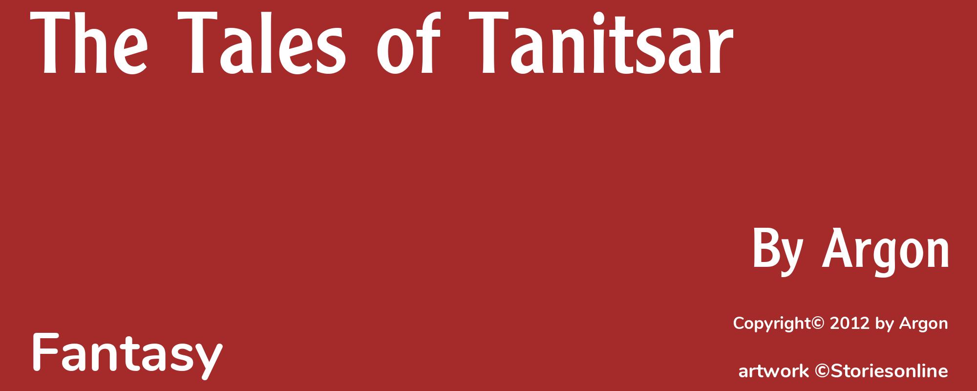 The Tales of Tanitsar - Cover