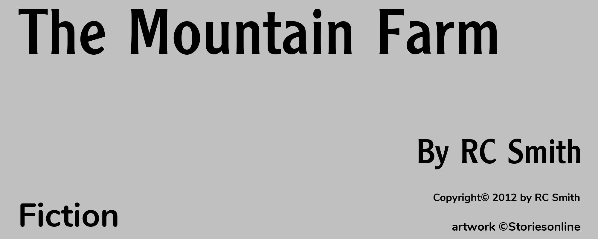 The Mountain Farm - Cover