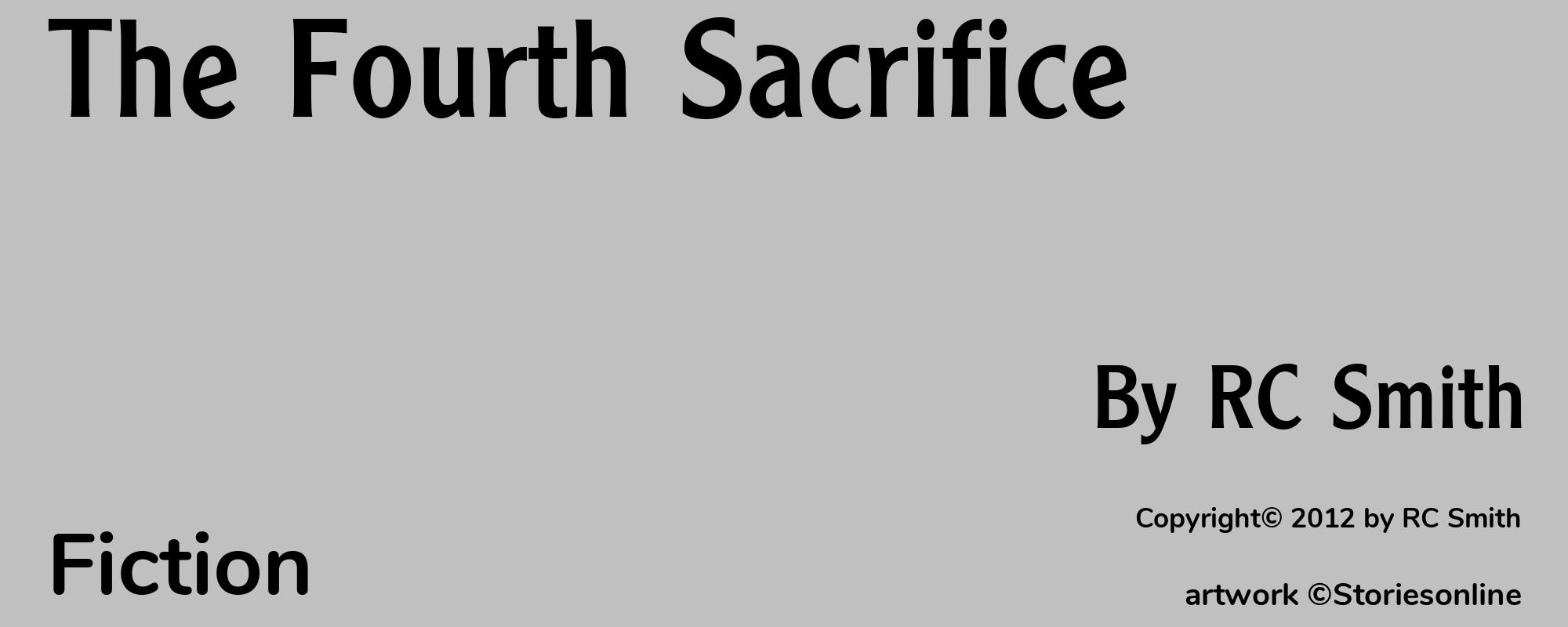 The Fourth Sacrifice - Cover