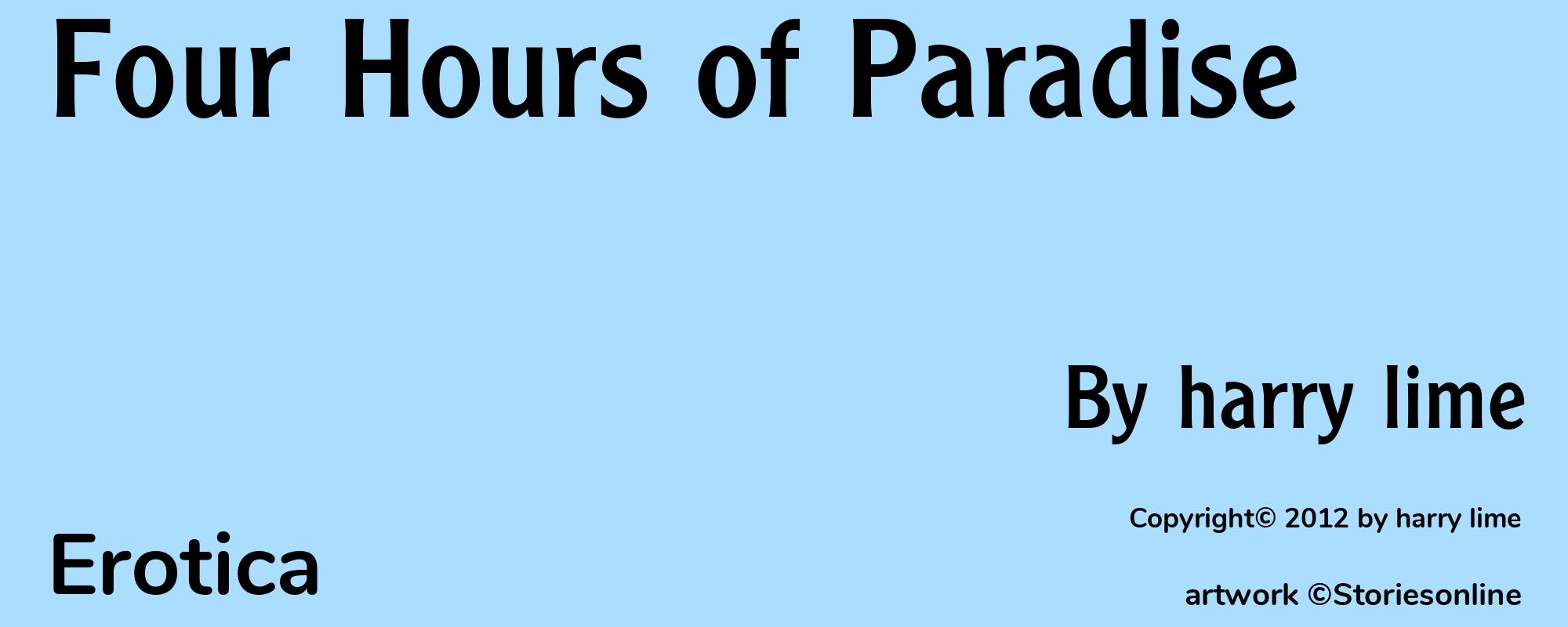 Four Hours of Paradise - Cover