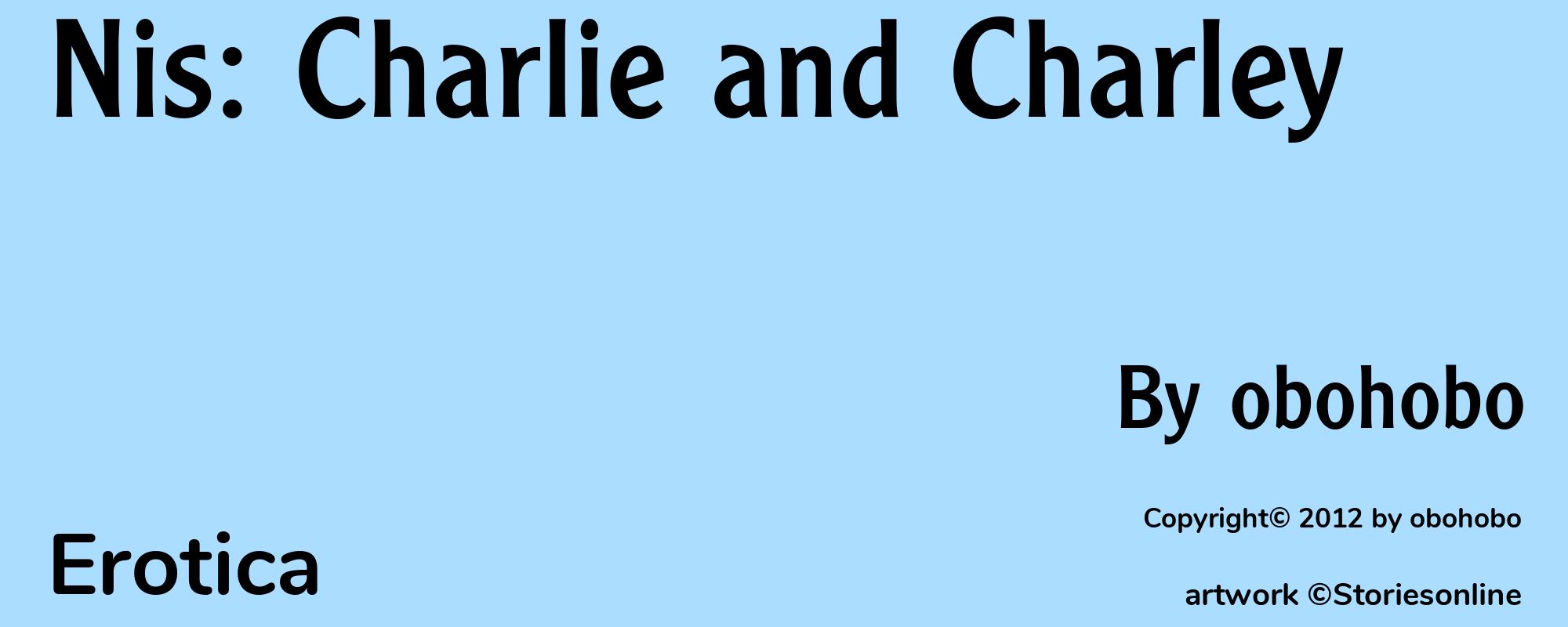 Nis: Charlie and Charley - Cover