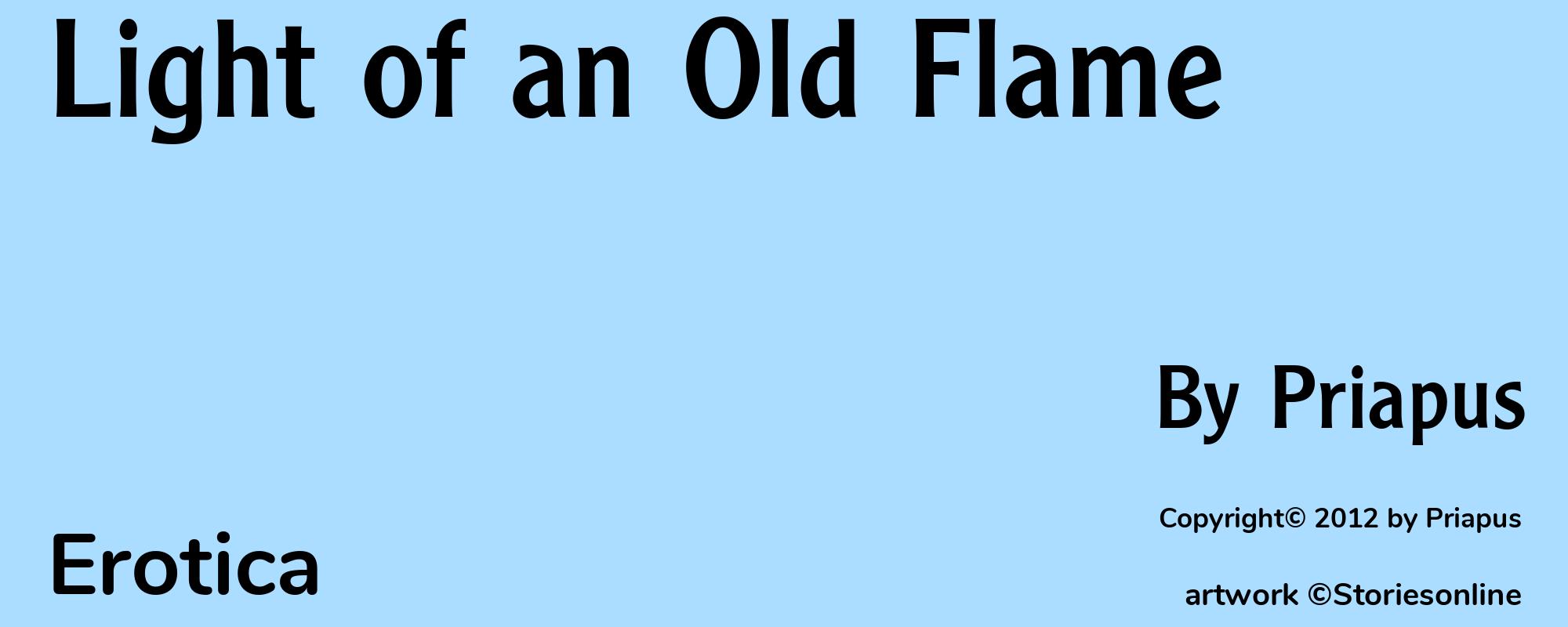 Light of an Old Flame - Cover