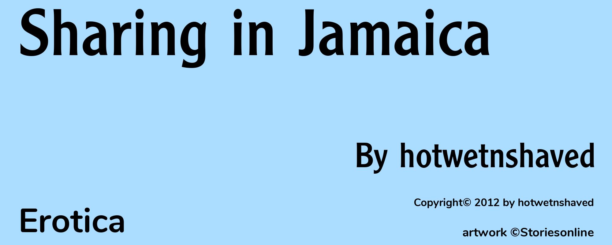 Sharing in Jamaica - Cover