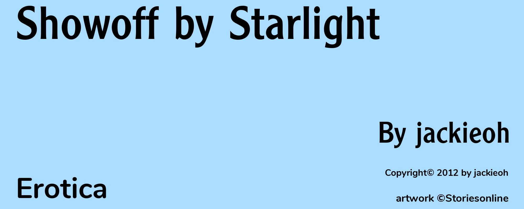 Showoff by Starlight - Cover