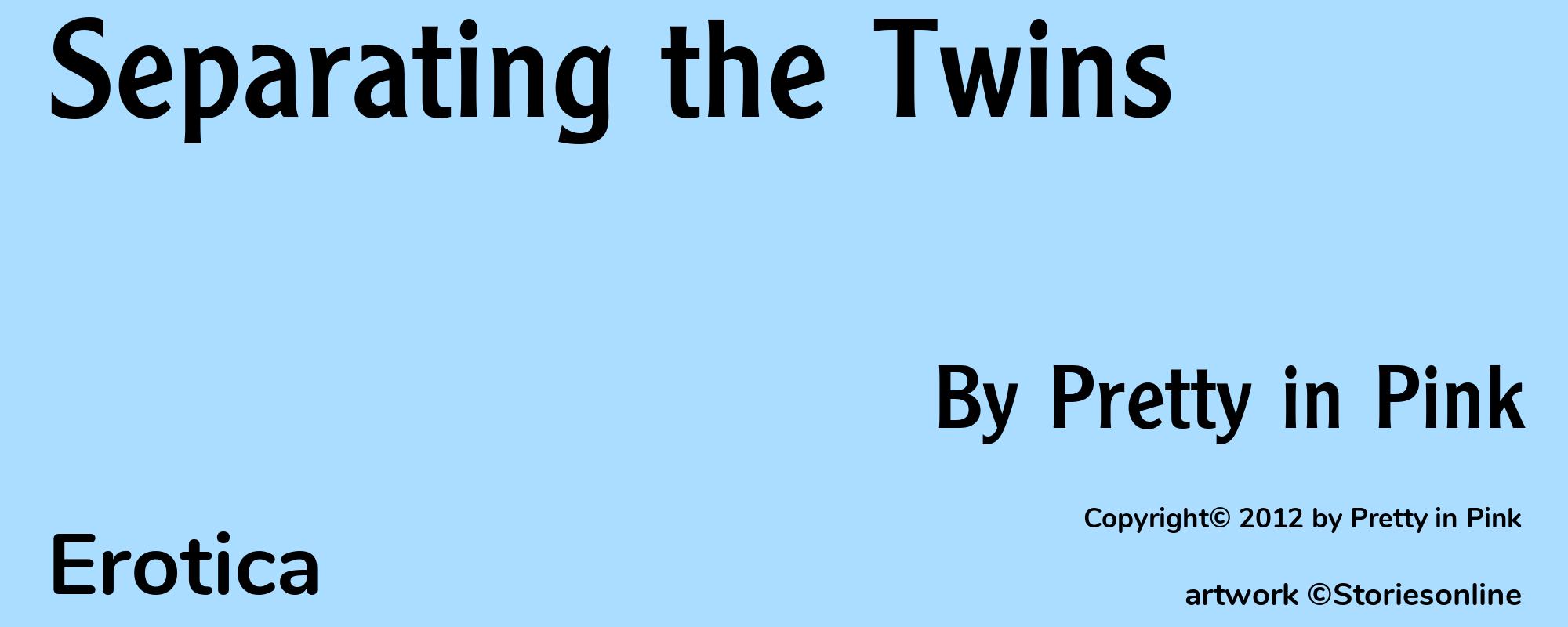 Separating the Twins - Cover