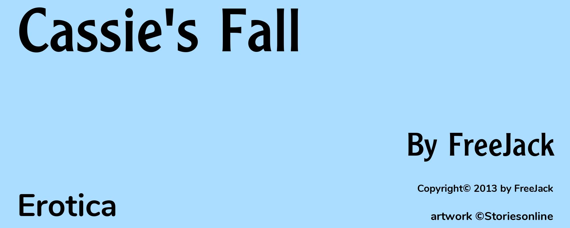 Cassie's Fall - Cover