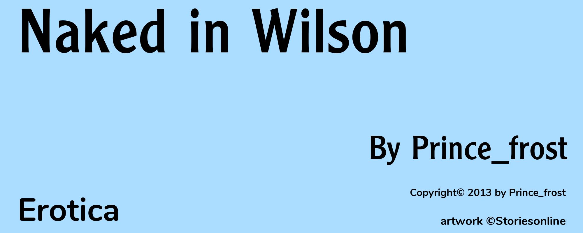 Naked in Wilson - Cover