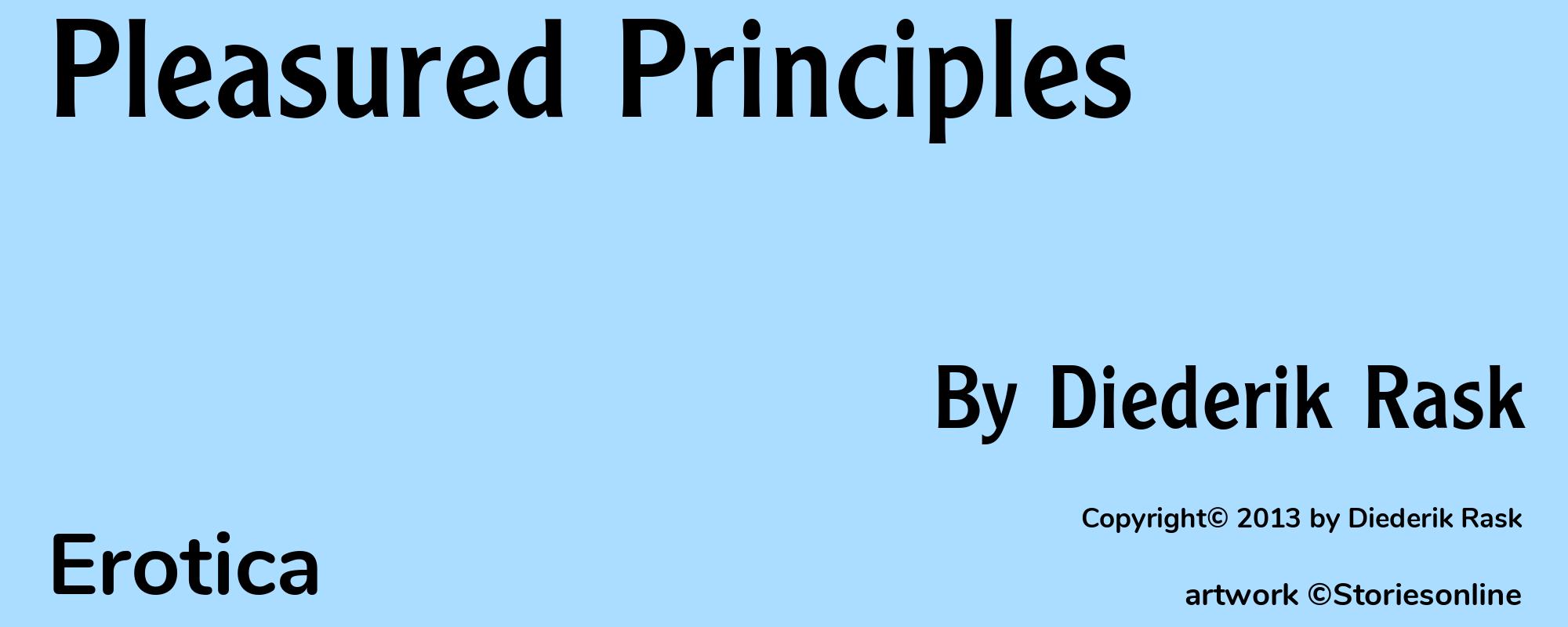 Pleasured Principles - Cover