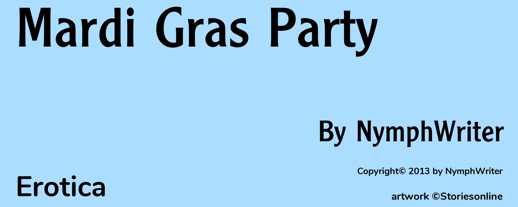 Mardi Gras Party - Cover