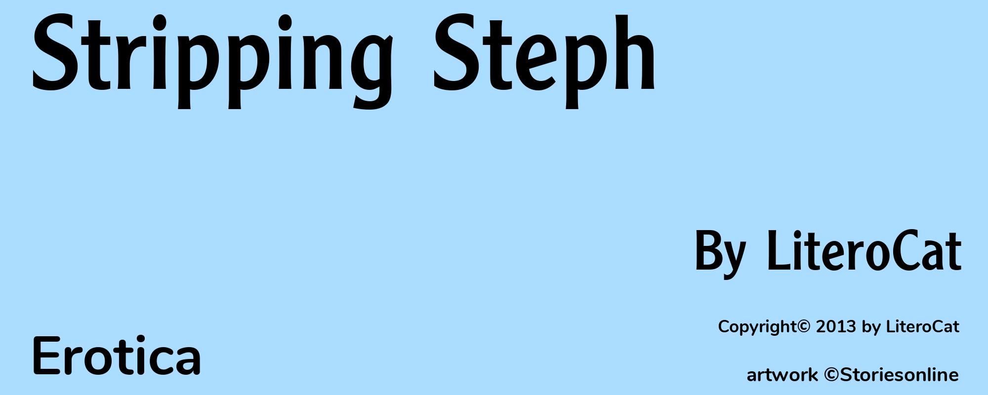 Stripping Steph - Cover