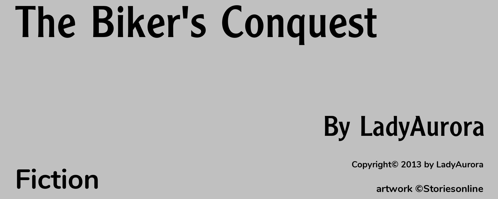 The Biker's Conquest - Cover