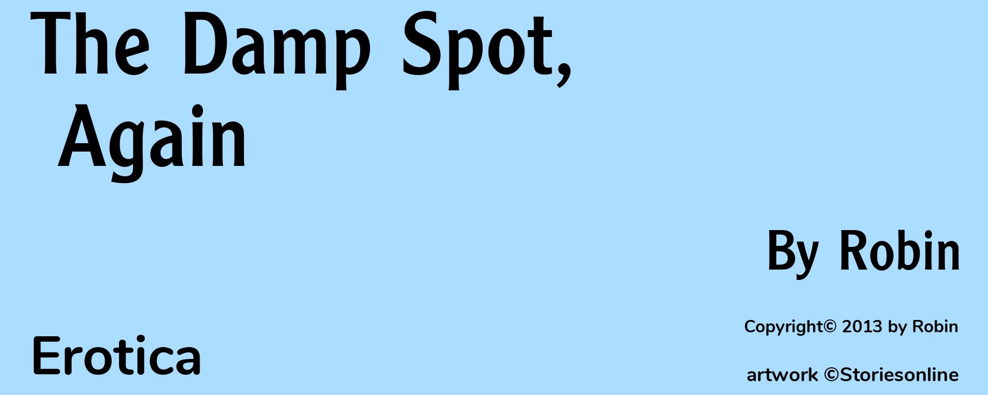 The Damp Spot, Again - Cover