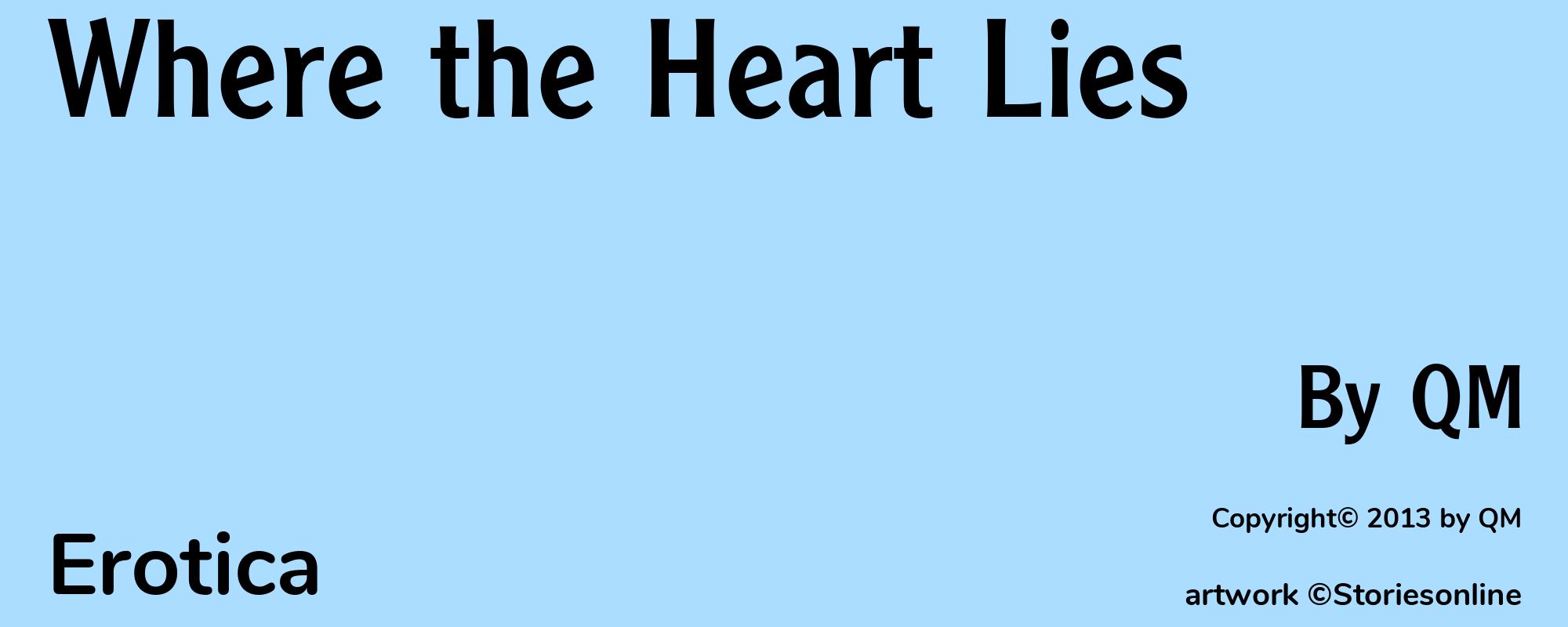 Where the Heart Lies - Cover