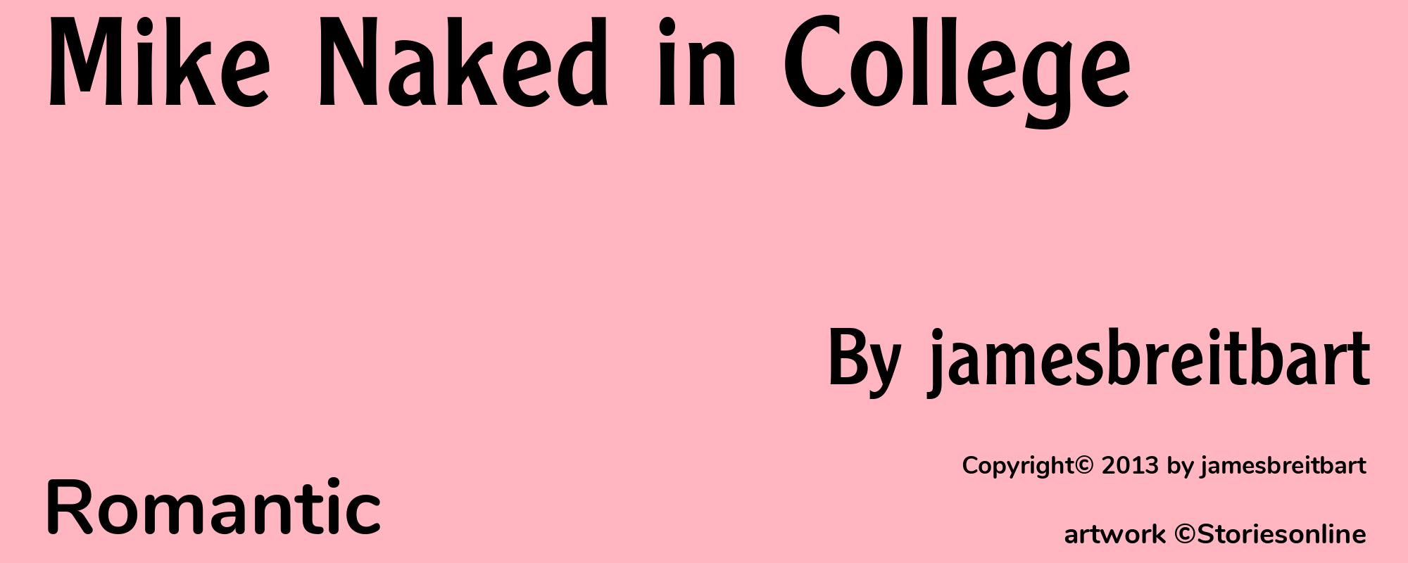 Mike Naked in College - Cover