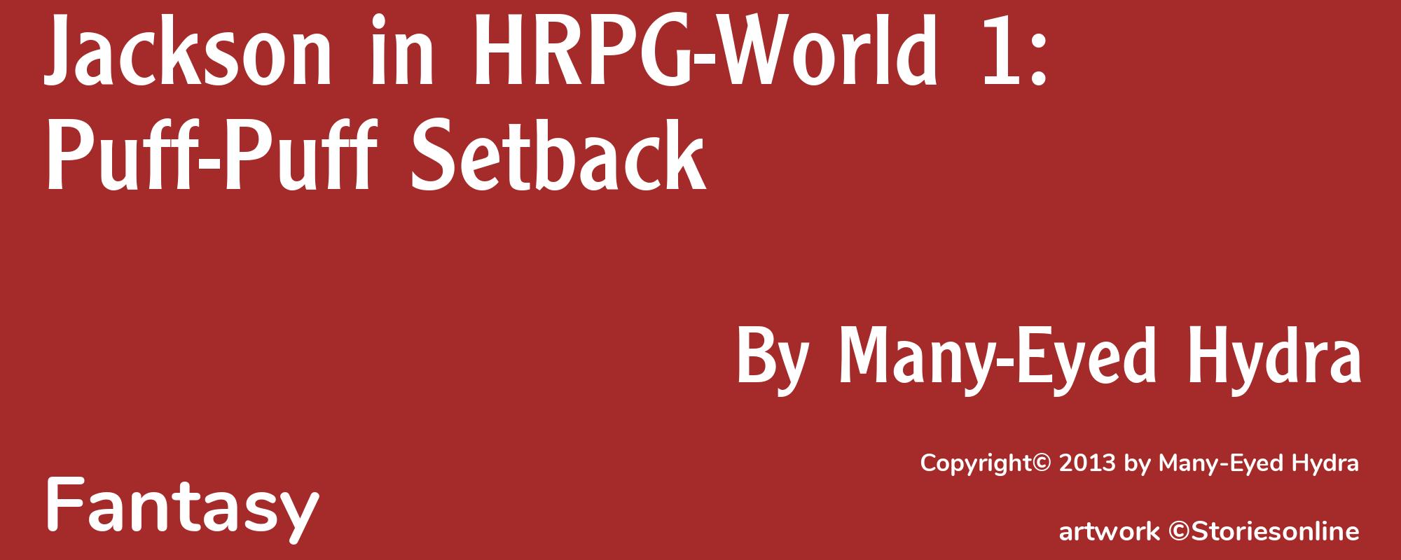 Jackson in HRPG-World 1: Puff-Puff Setback - Cover