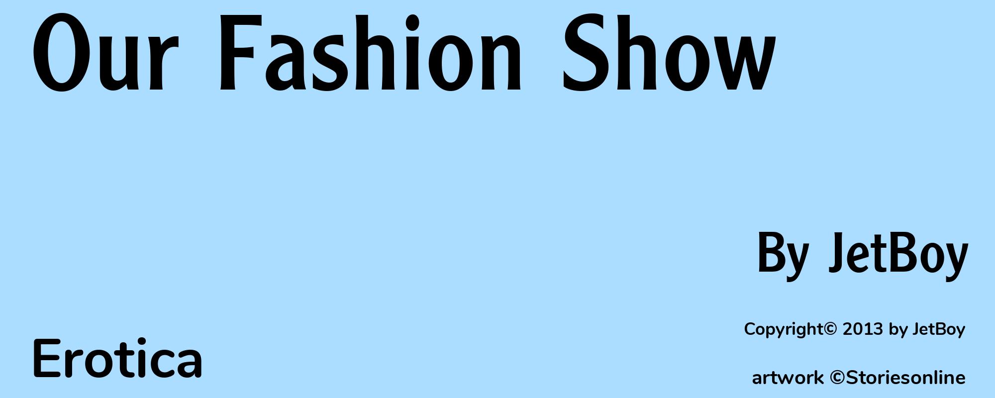 Our Fashion Show - Cover