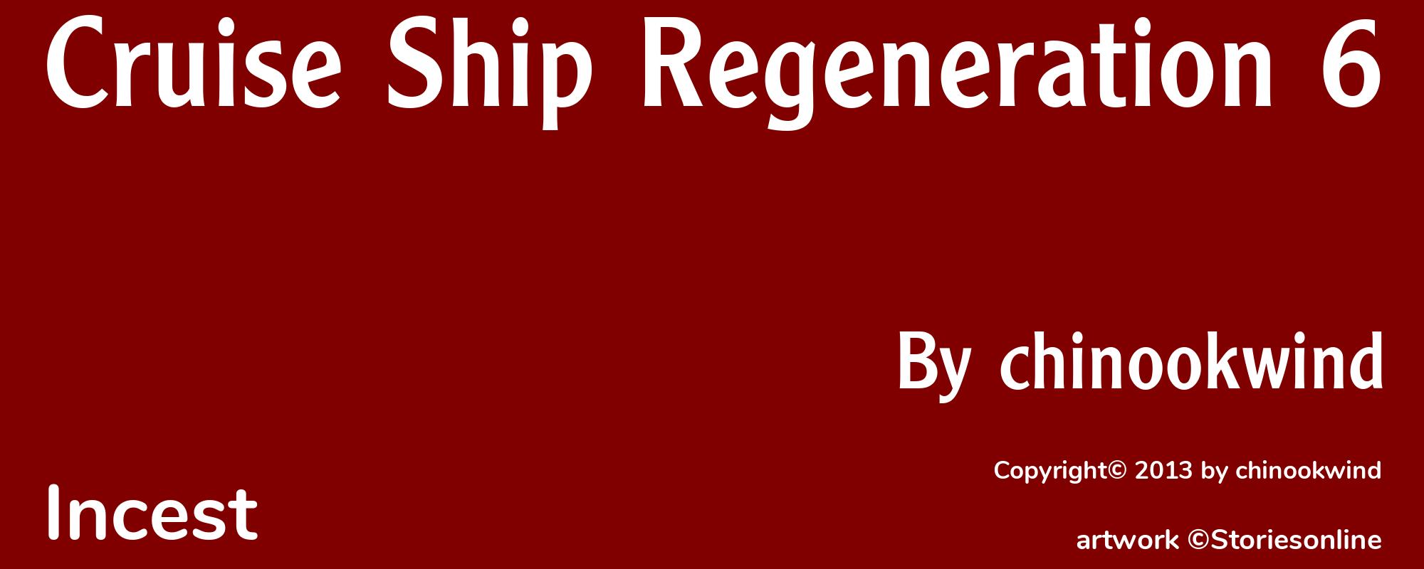 Cruise Ship Regeneration 6 - Cover