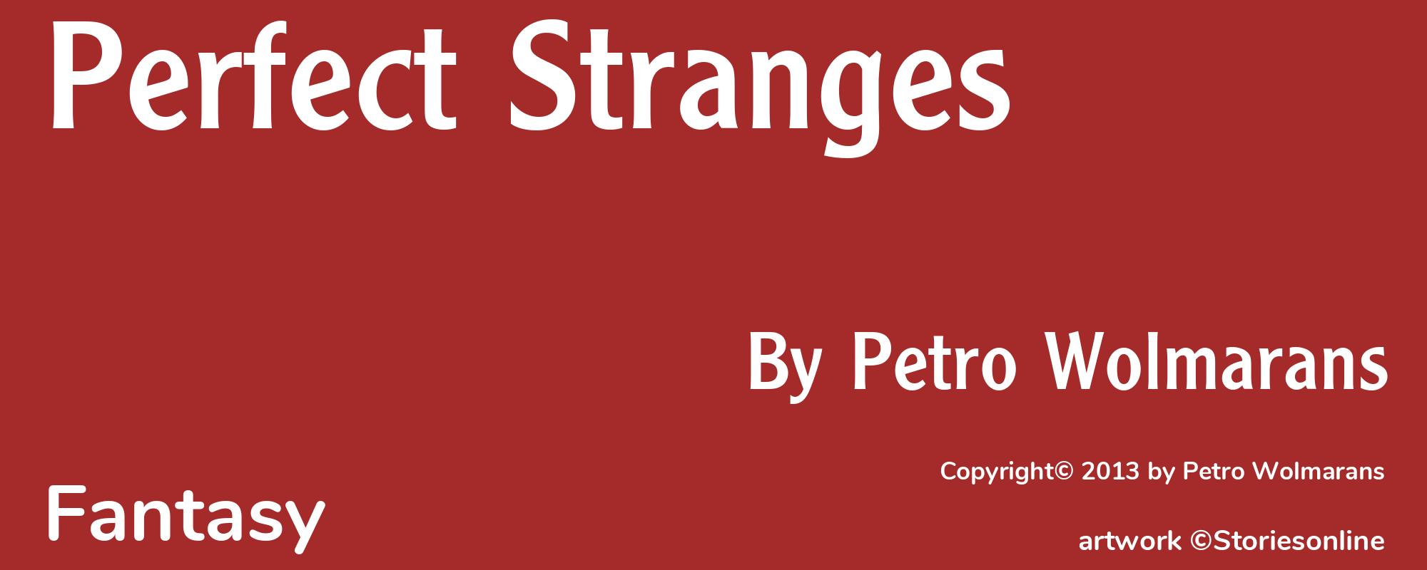 Perfect Stranges - Cover