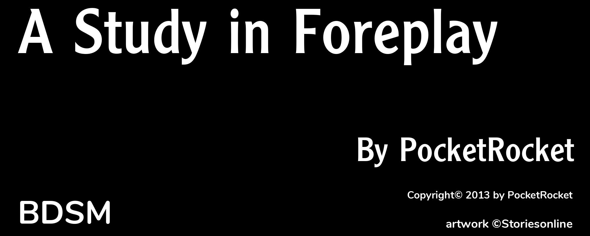 A Study in Foreplay - Cover
