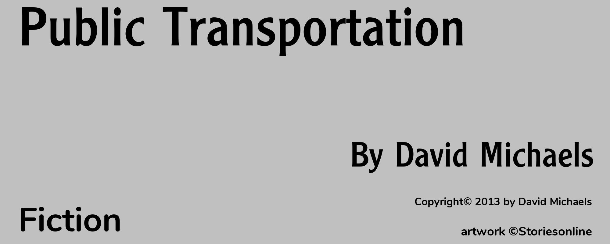 Public Transportation - Cover