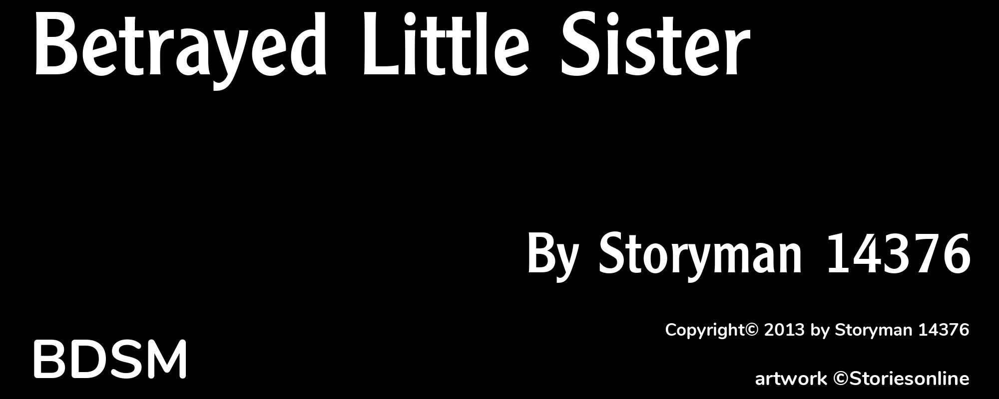 Betrayed Little Sister - Cover