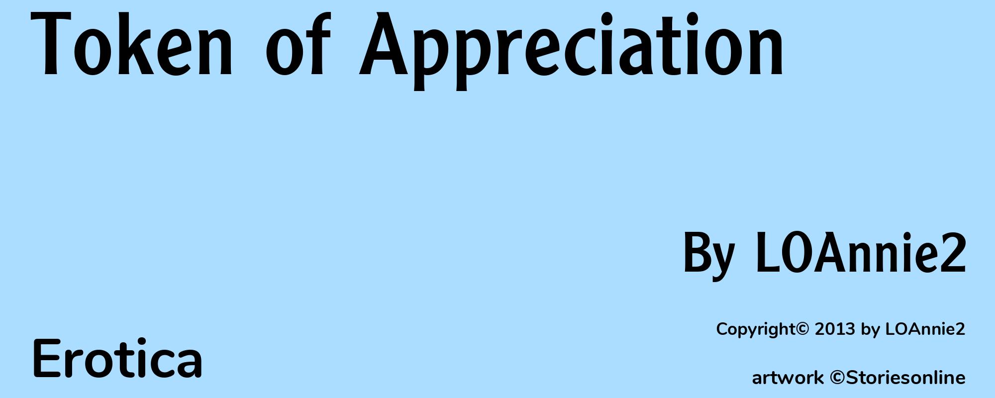 Token of Appreciation - Cover