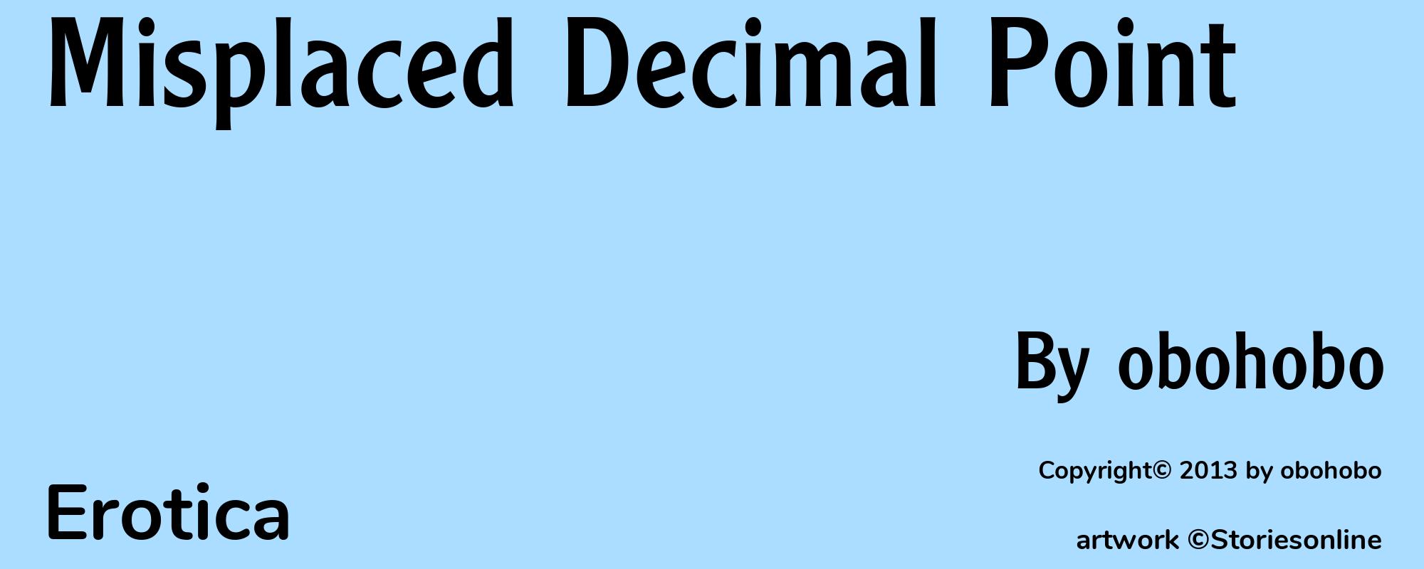 Misplaced Decimal Point - Cover