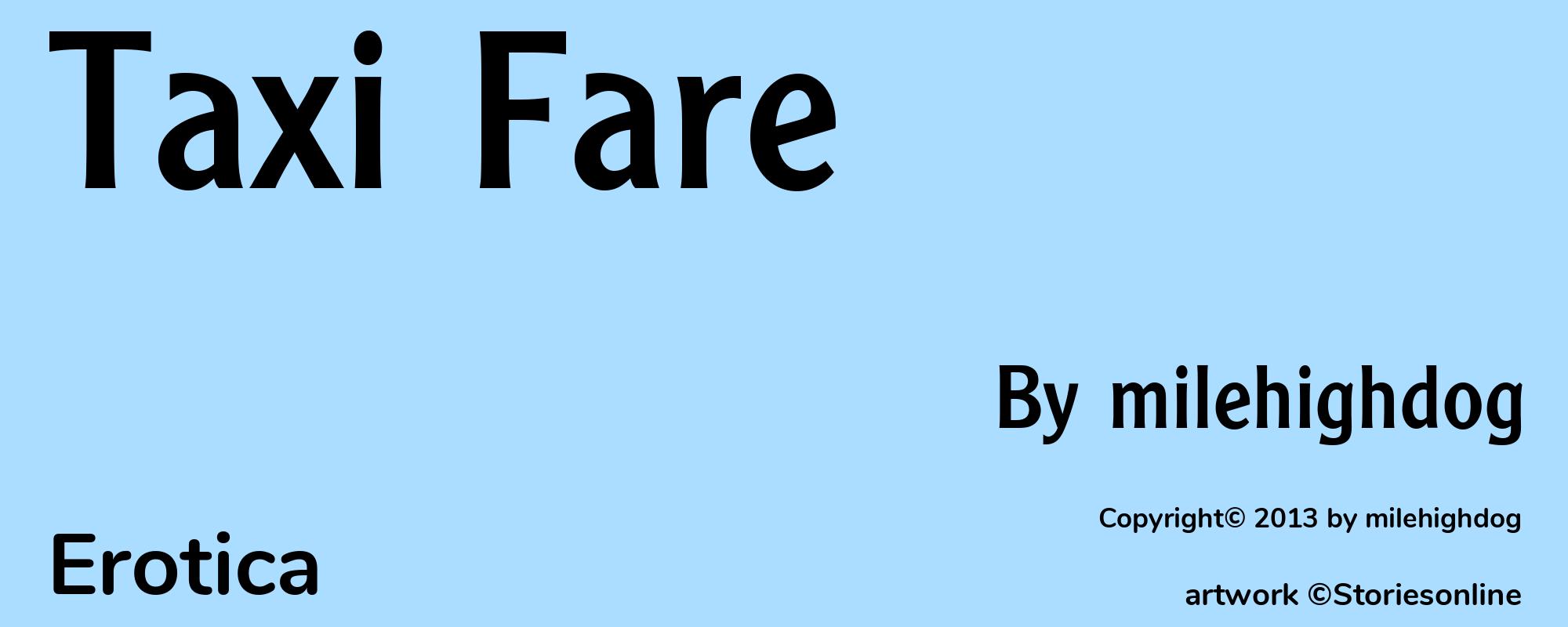 Taxi Fare - Cover