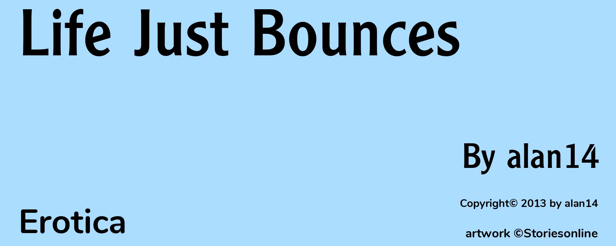 Life Just Bounces - Cover