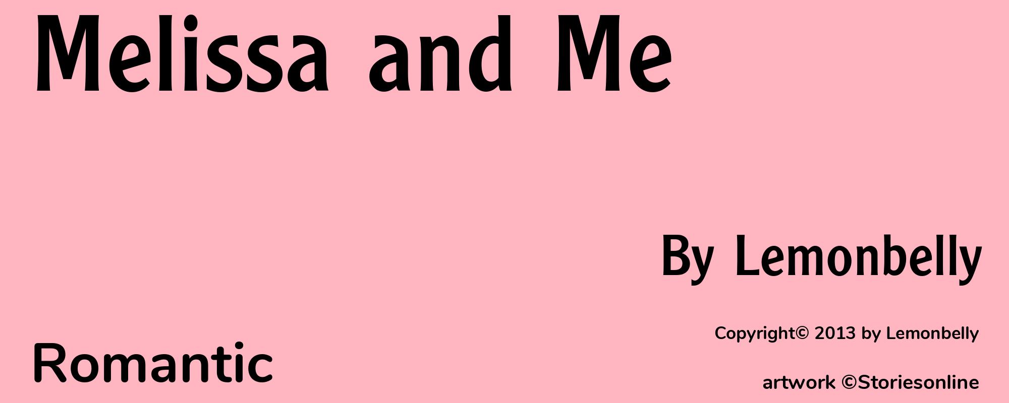 Melissa and Me - Cover
