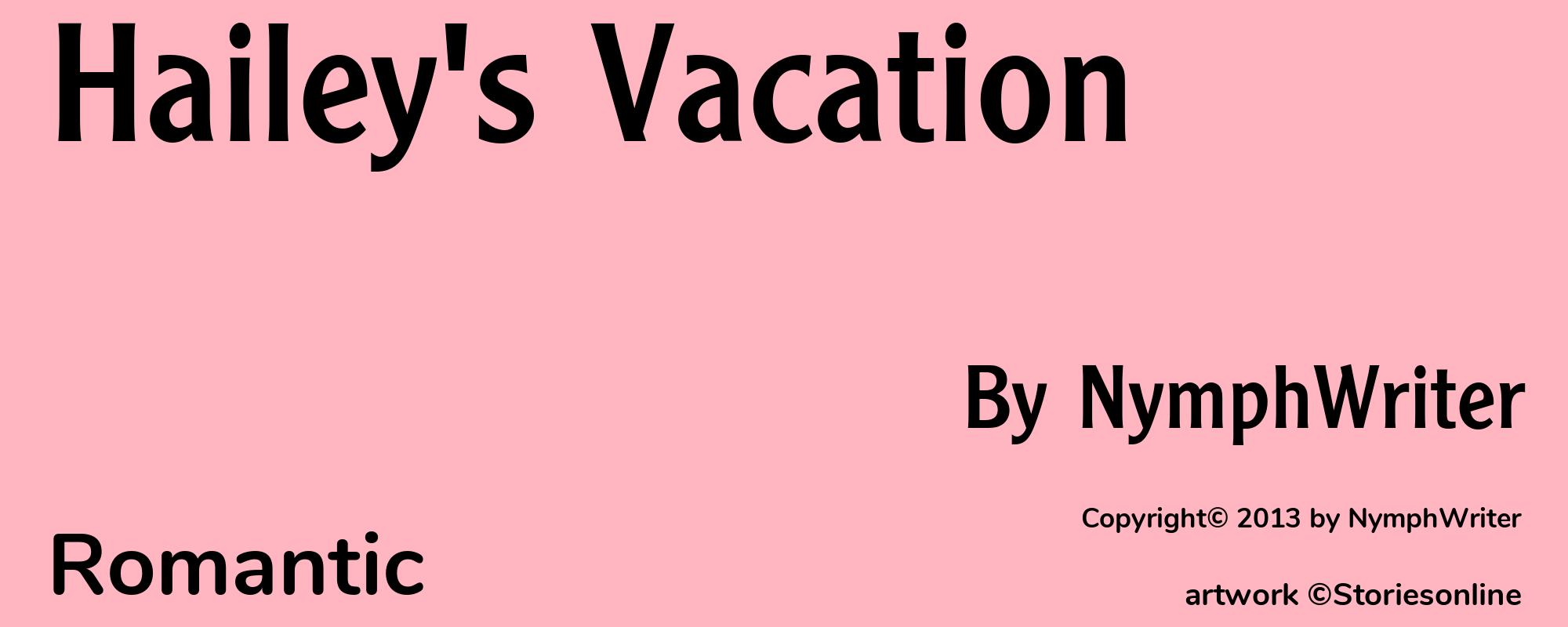 Hailey's Vacation - Cover