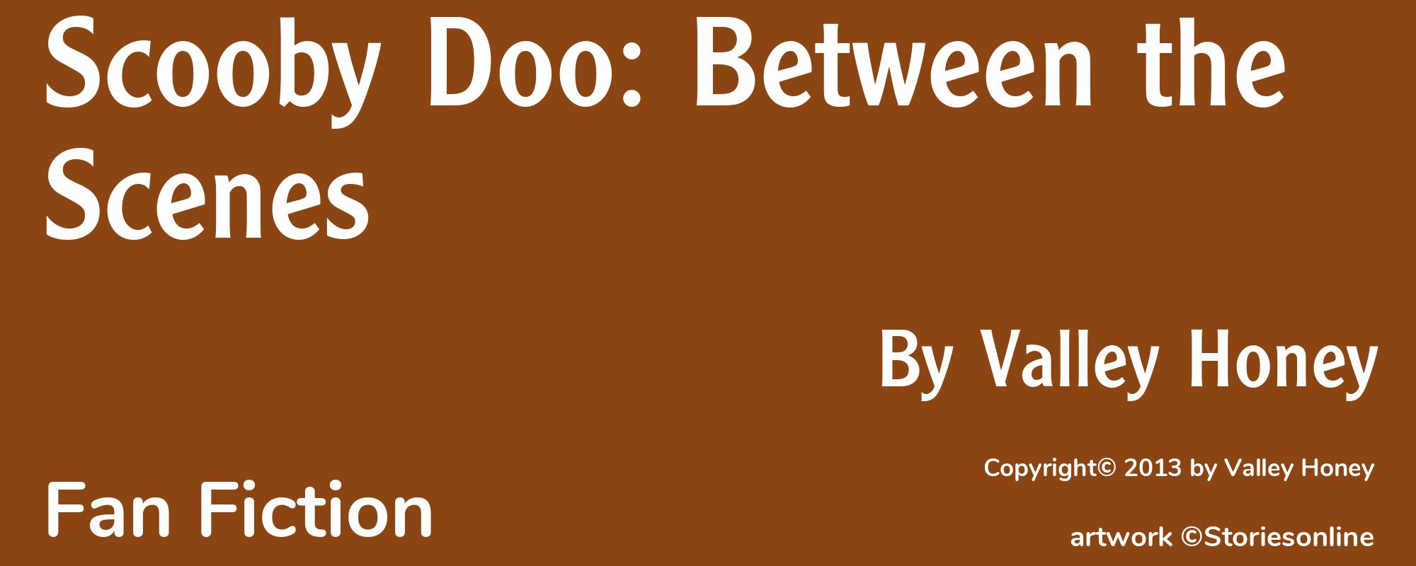 Scooby Doo: Between the Scenes - Cover