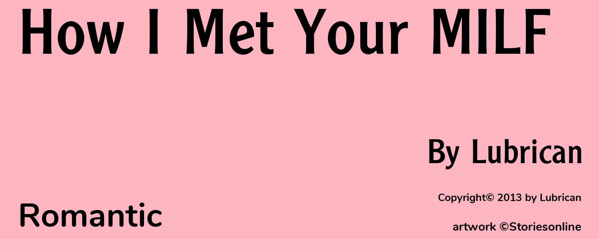How I Met Your MILF - Cover