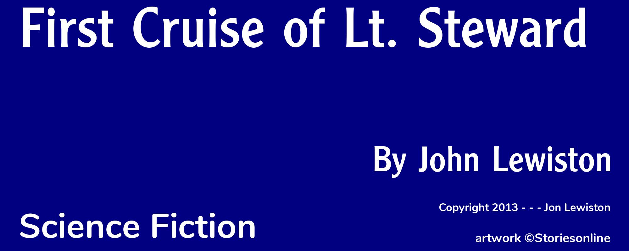 First Cruise of Lt. Steward - Cover