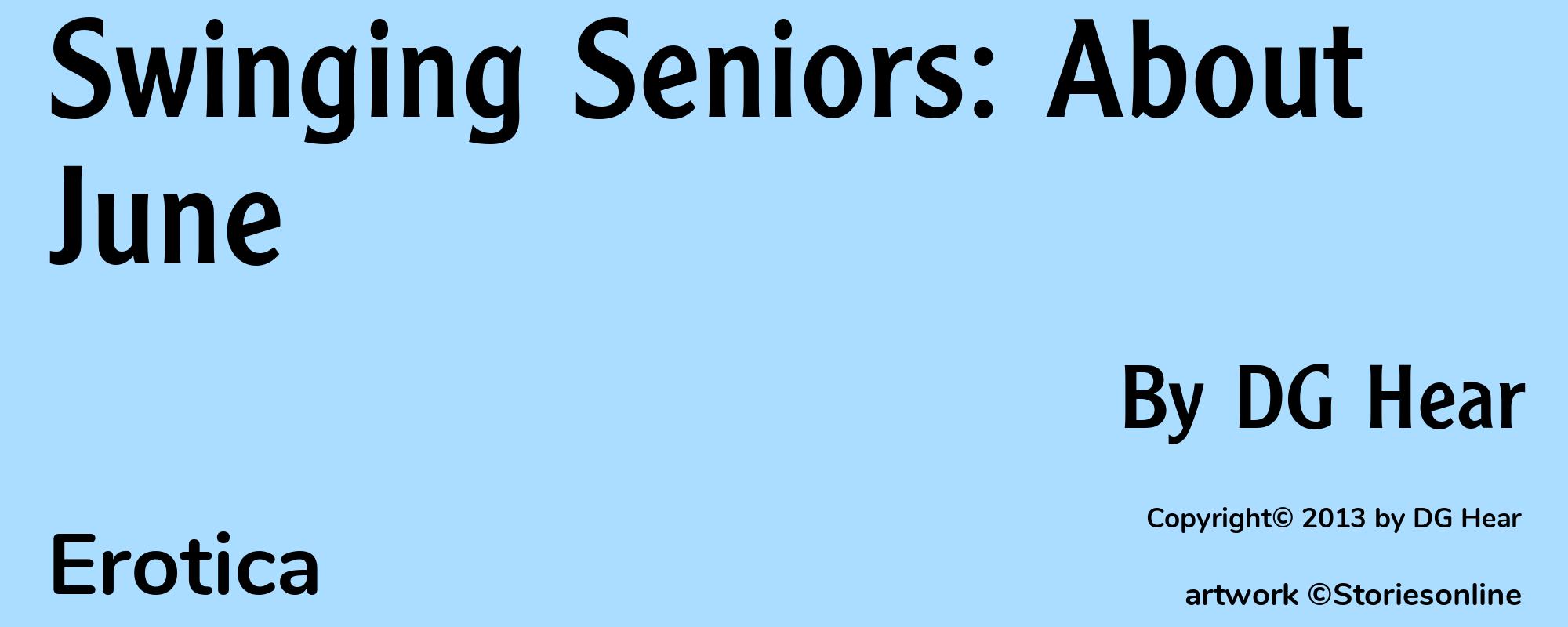 Swinging Seniors: About June - Cover