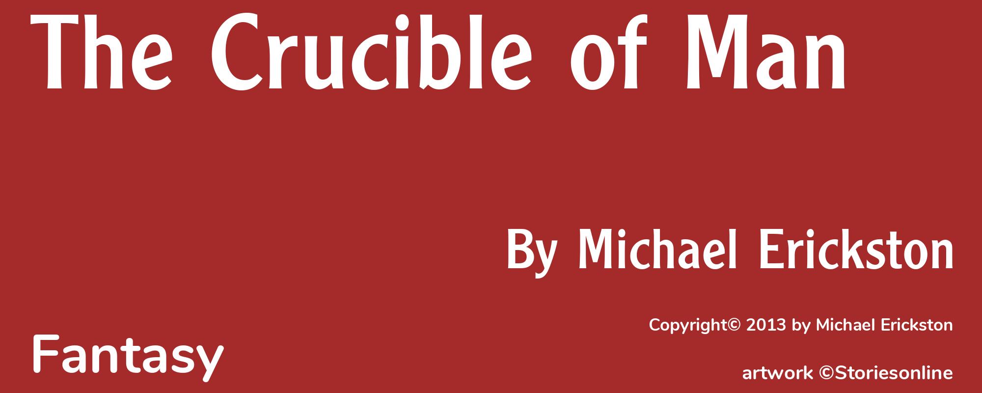 The Crucible of Man - Cover