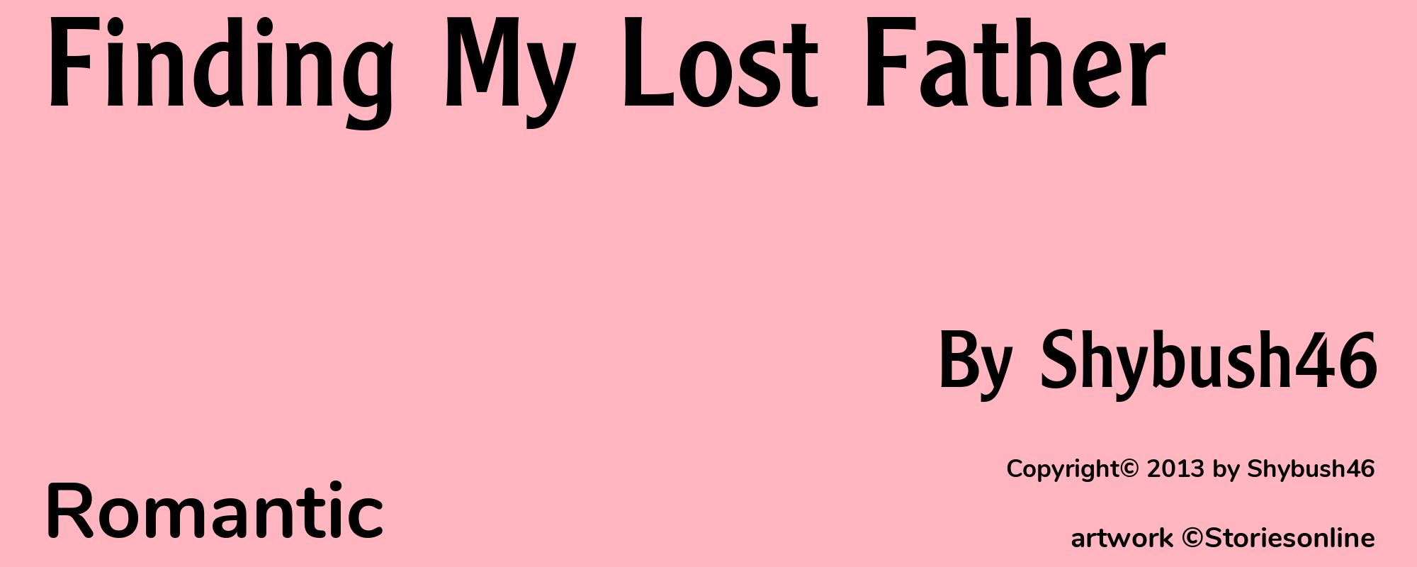 Finding My Lost Father - Cover