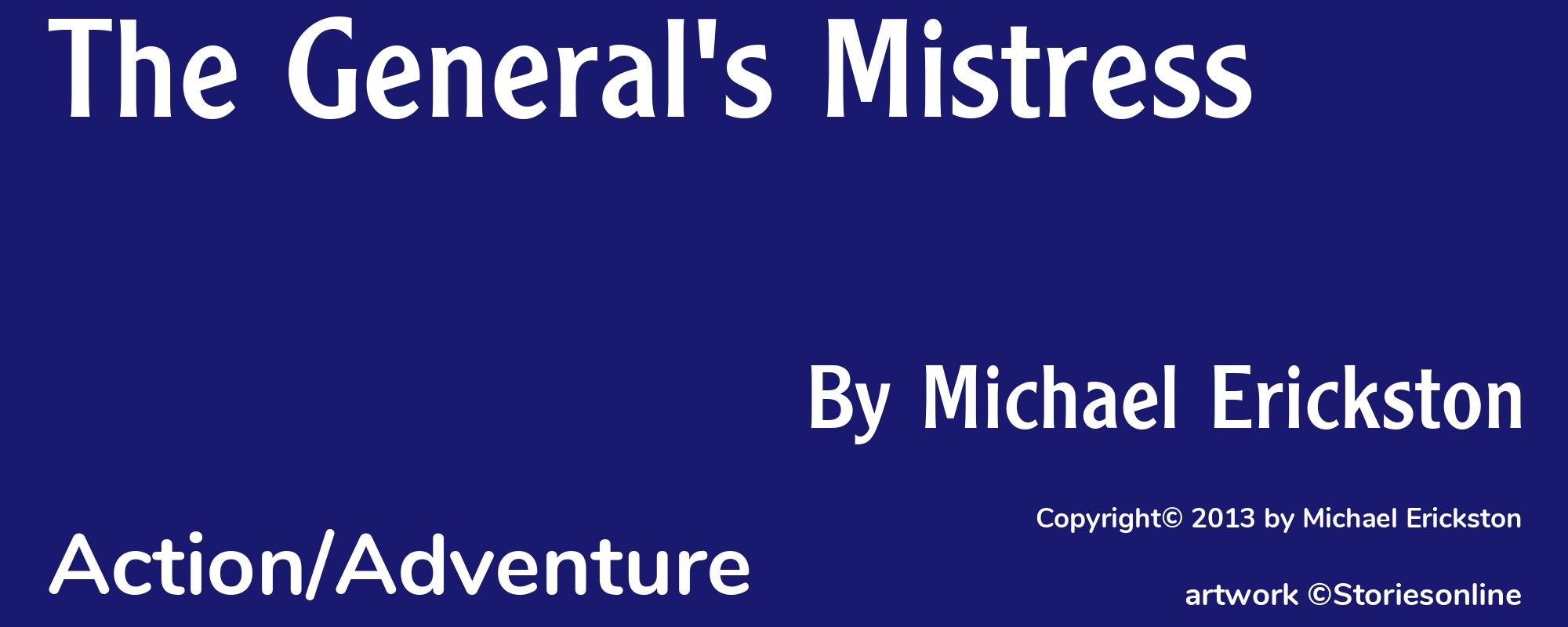 The General's Mistress - Cover