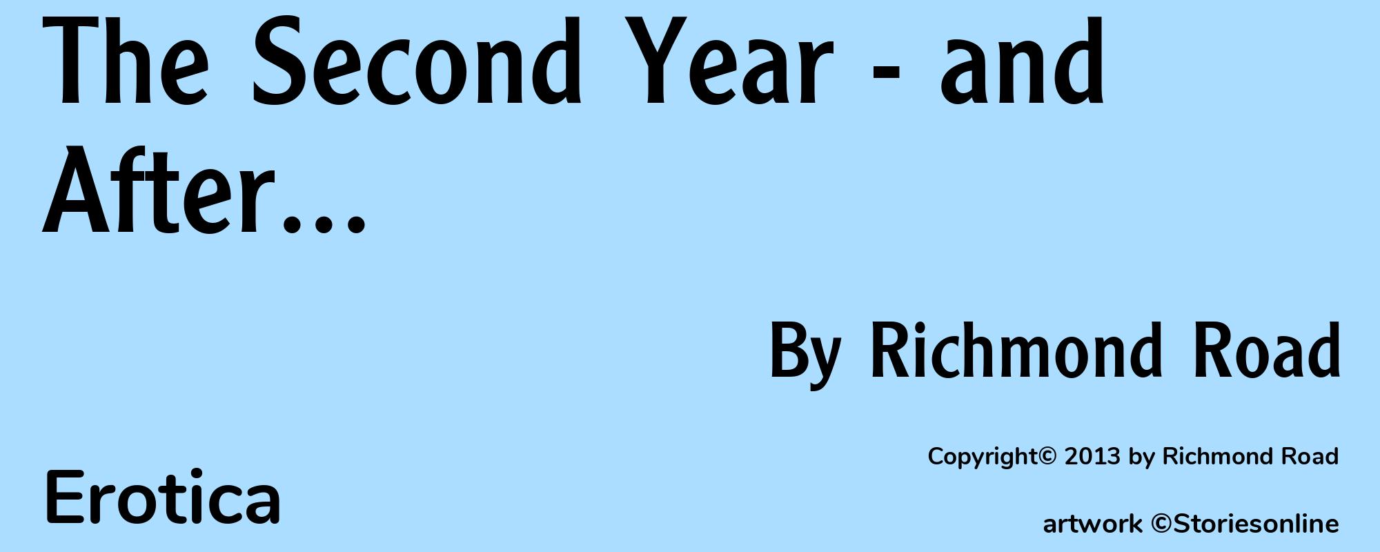 The Second Year - and After... - Cover