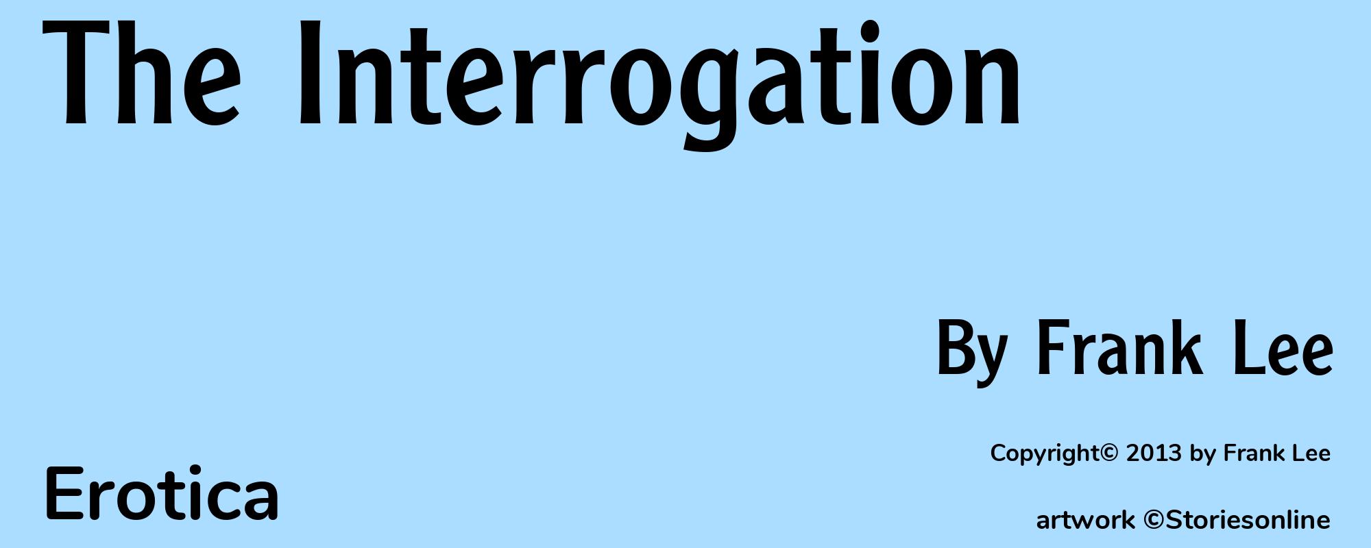 The Interrogation - Cover