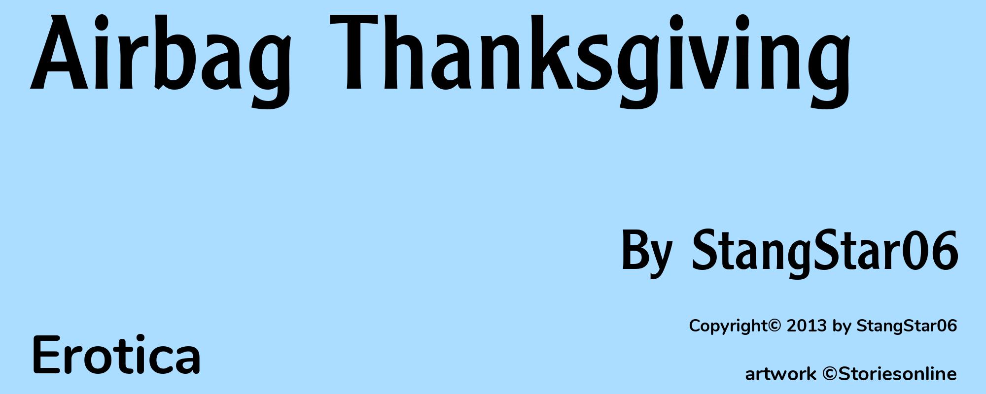 Airbag Thanksgiving - Cover
