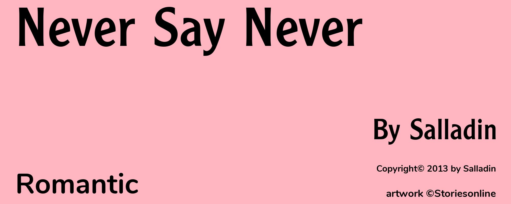 Never Say Never - Cover
