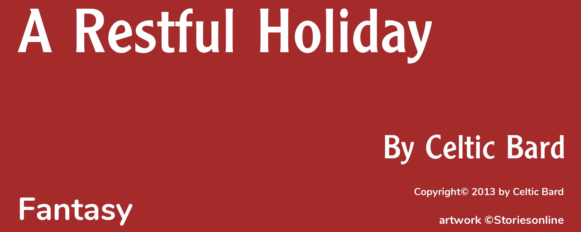 A Restful Holiday - Cover