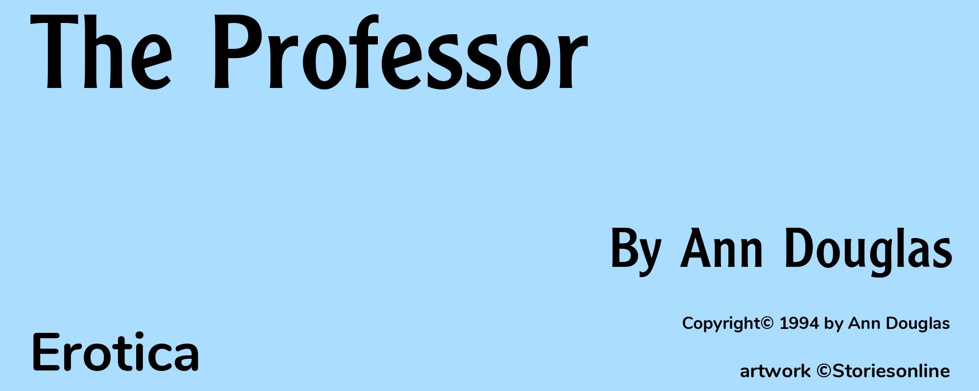The Professor - Cover