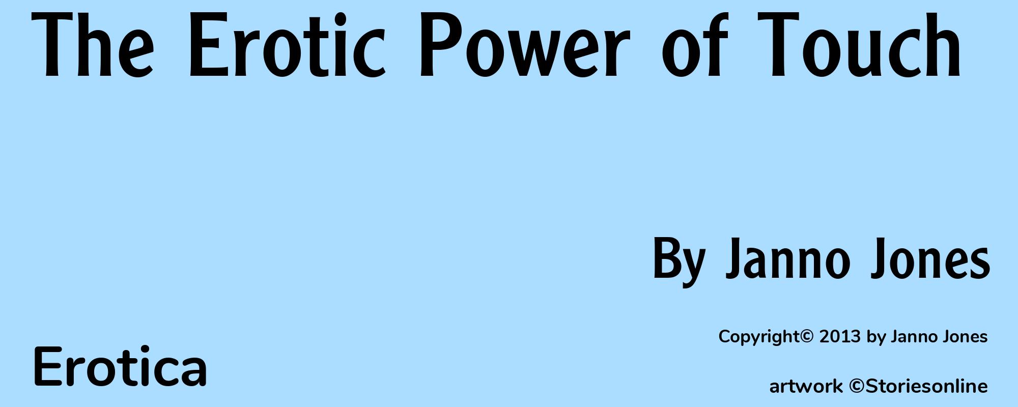 The Erotic Power of Touch - Cover
